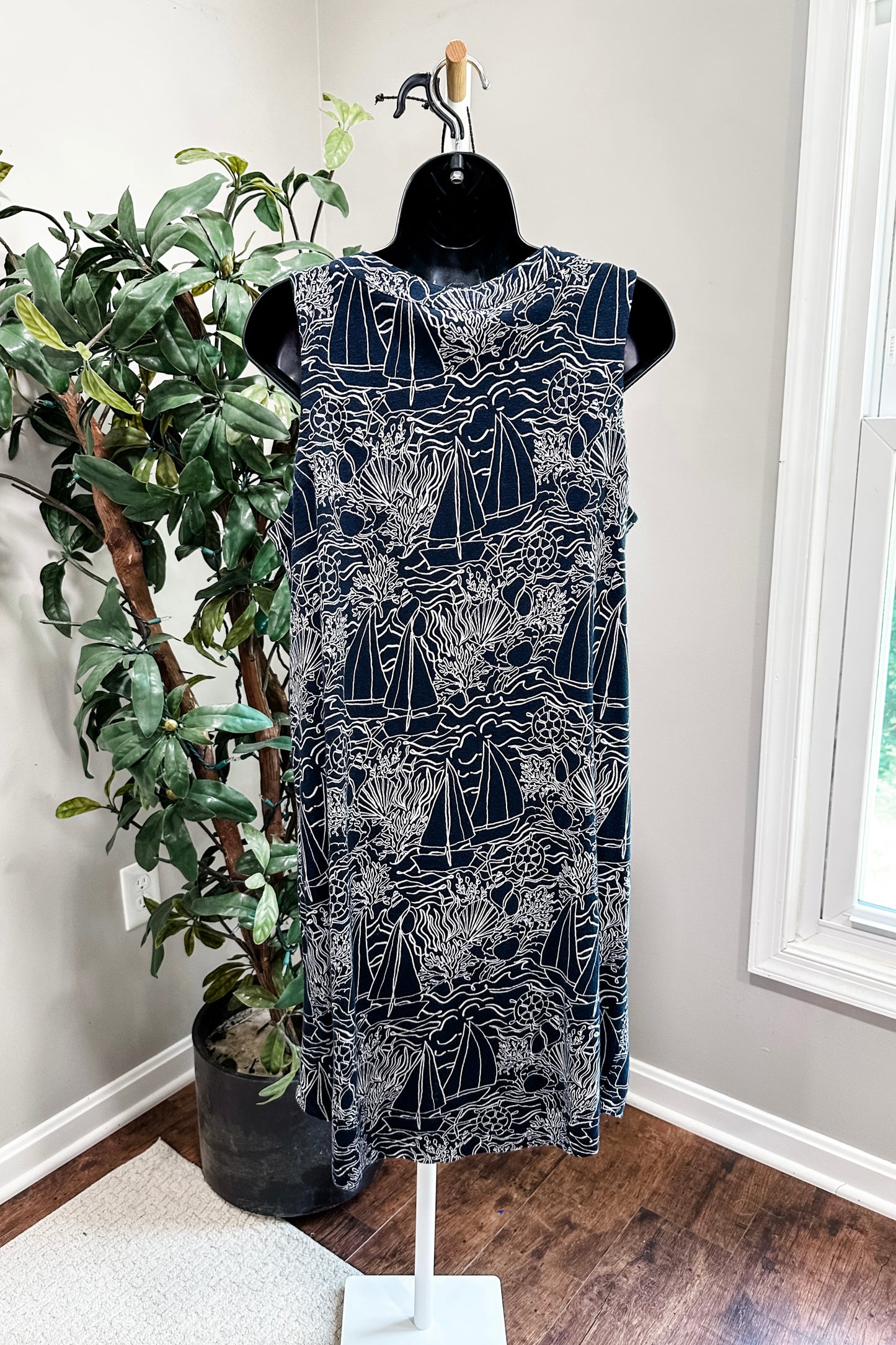 (M) J.Jill Out to Sea Dress