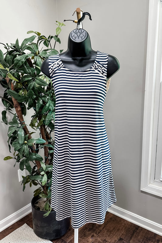 (XL) Nautical Tank Dress
