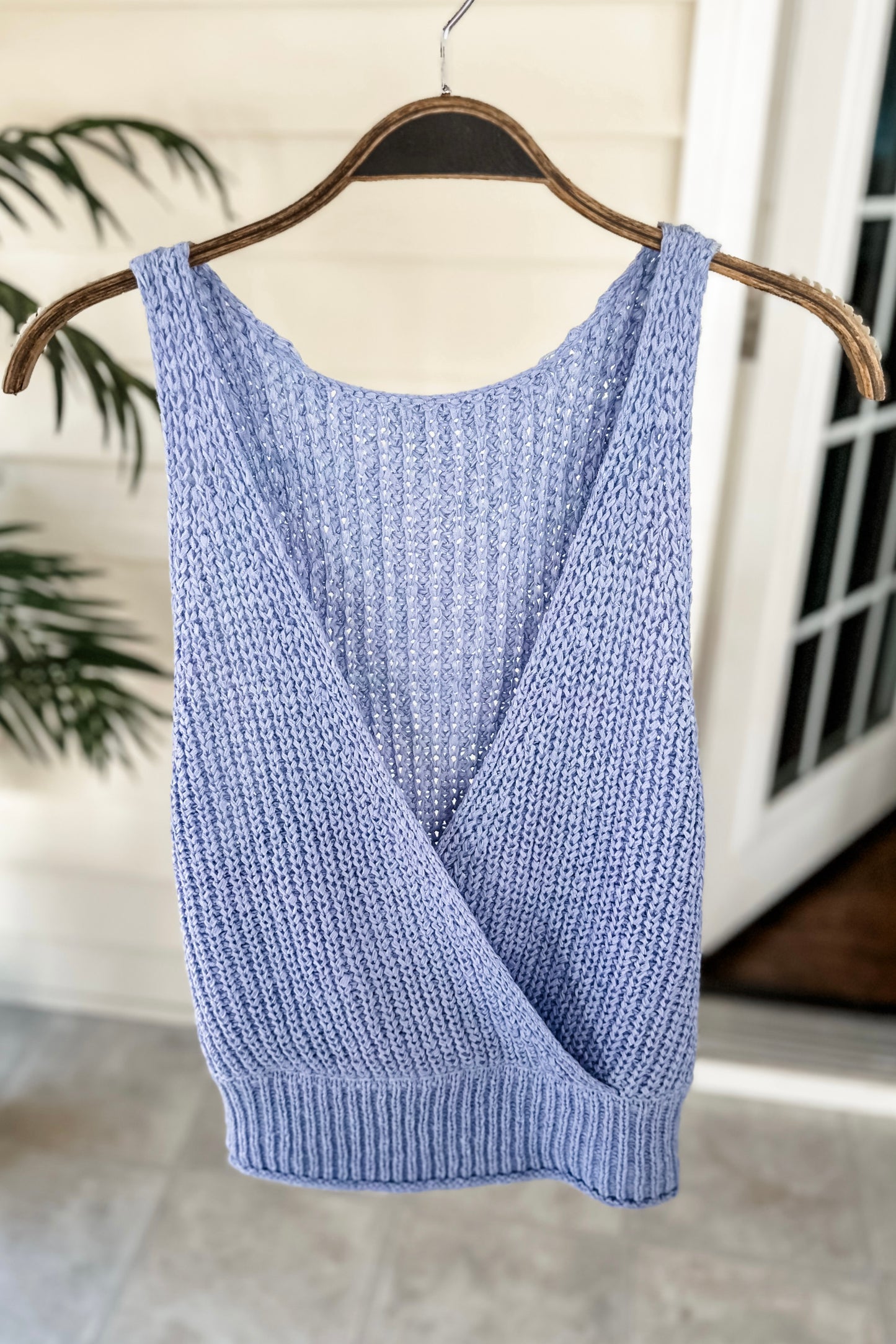 (L) Periwinkle Knit Tank