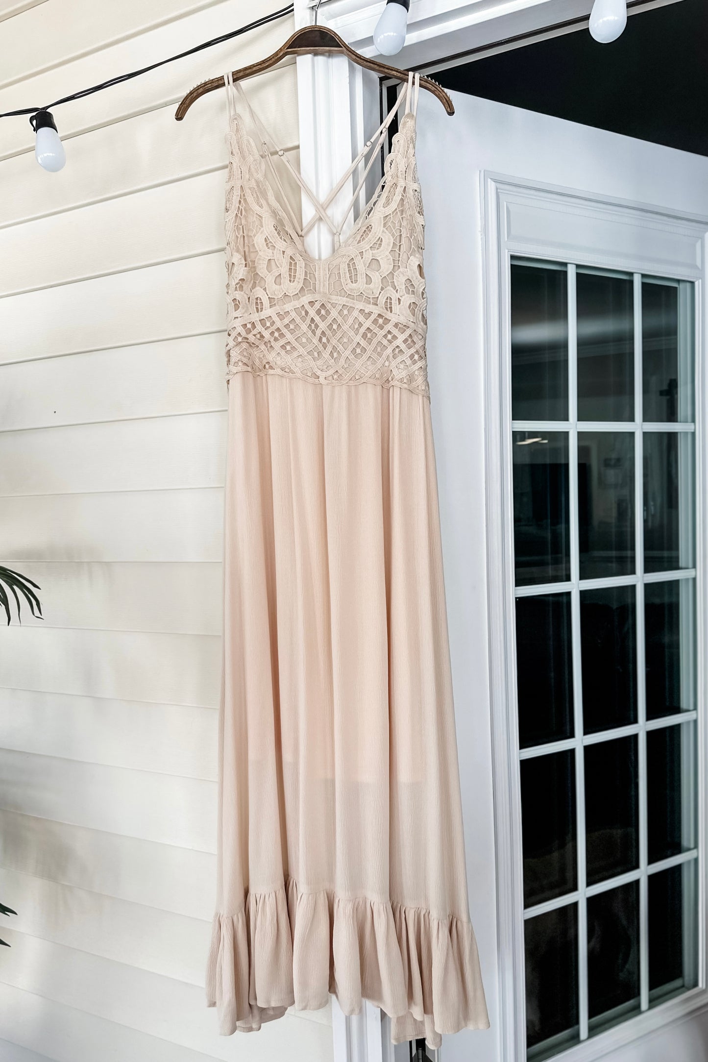 (1X) Ivory Boutique Bralette Dress