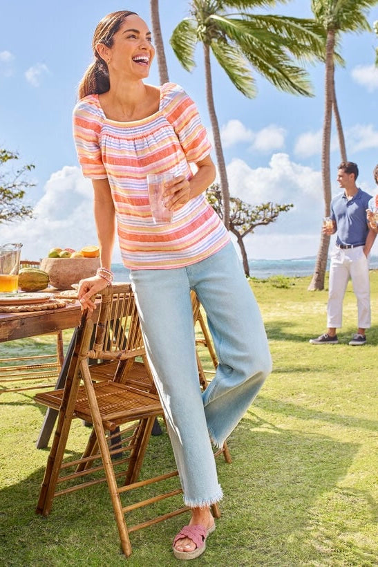(M) Talbots Sherbet Blouse