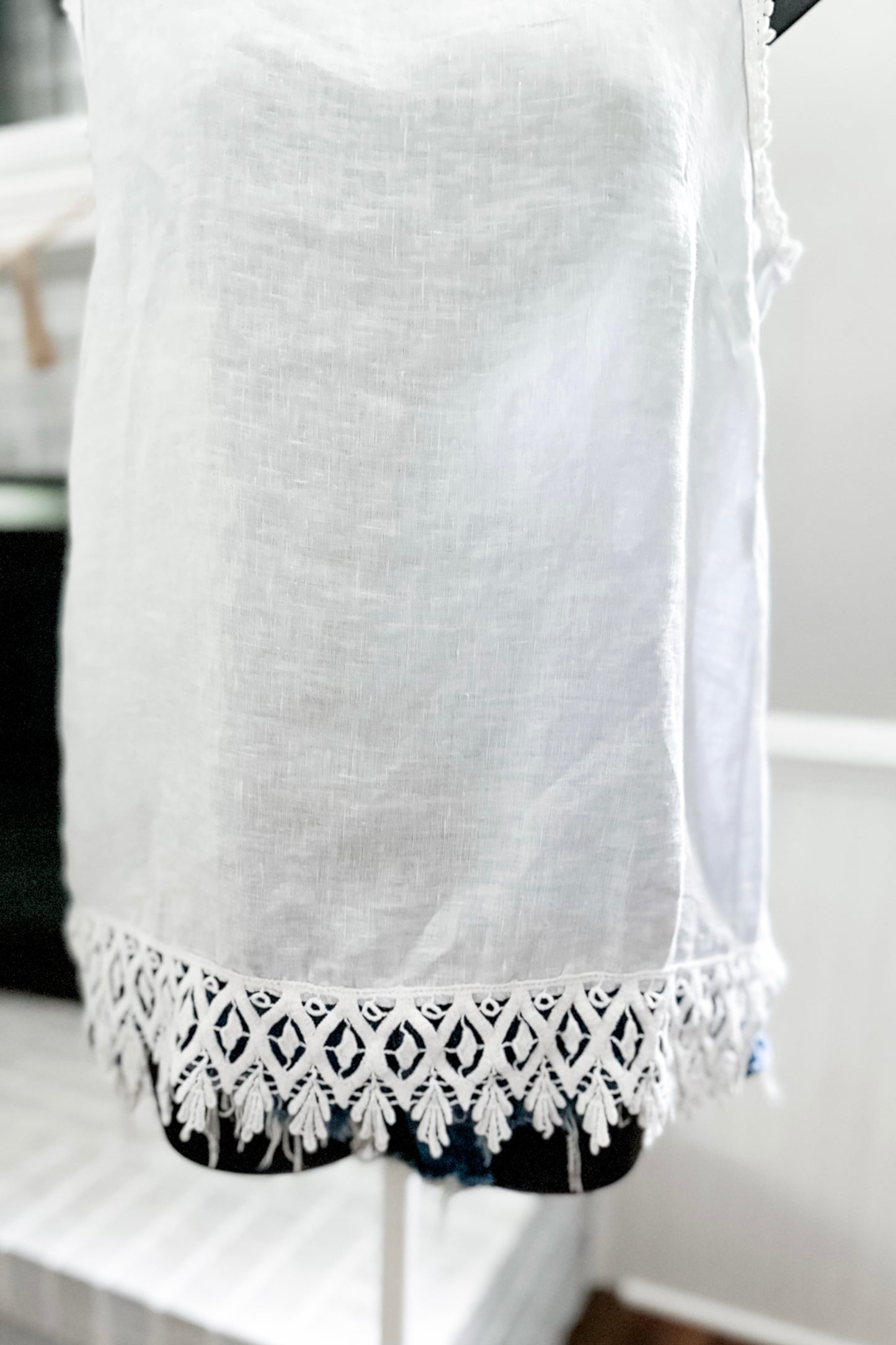 (L) Italian Linen Tank