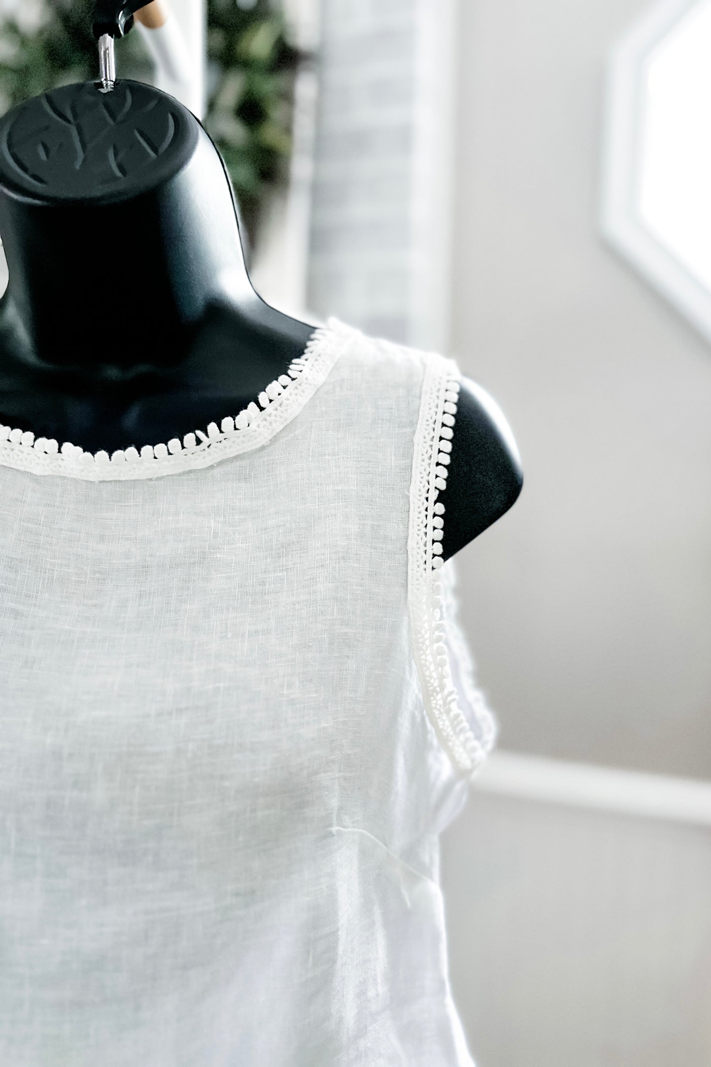 (L) Italian Linen Tank