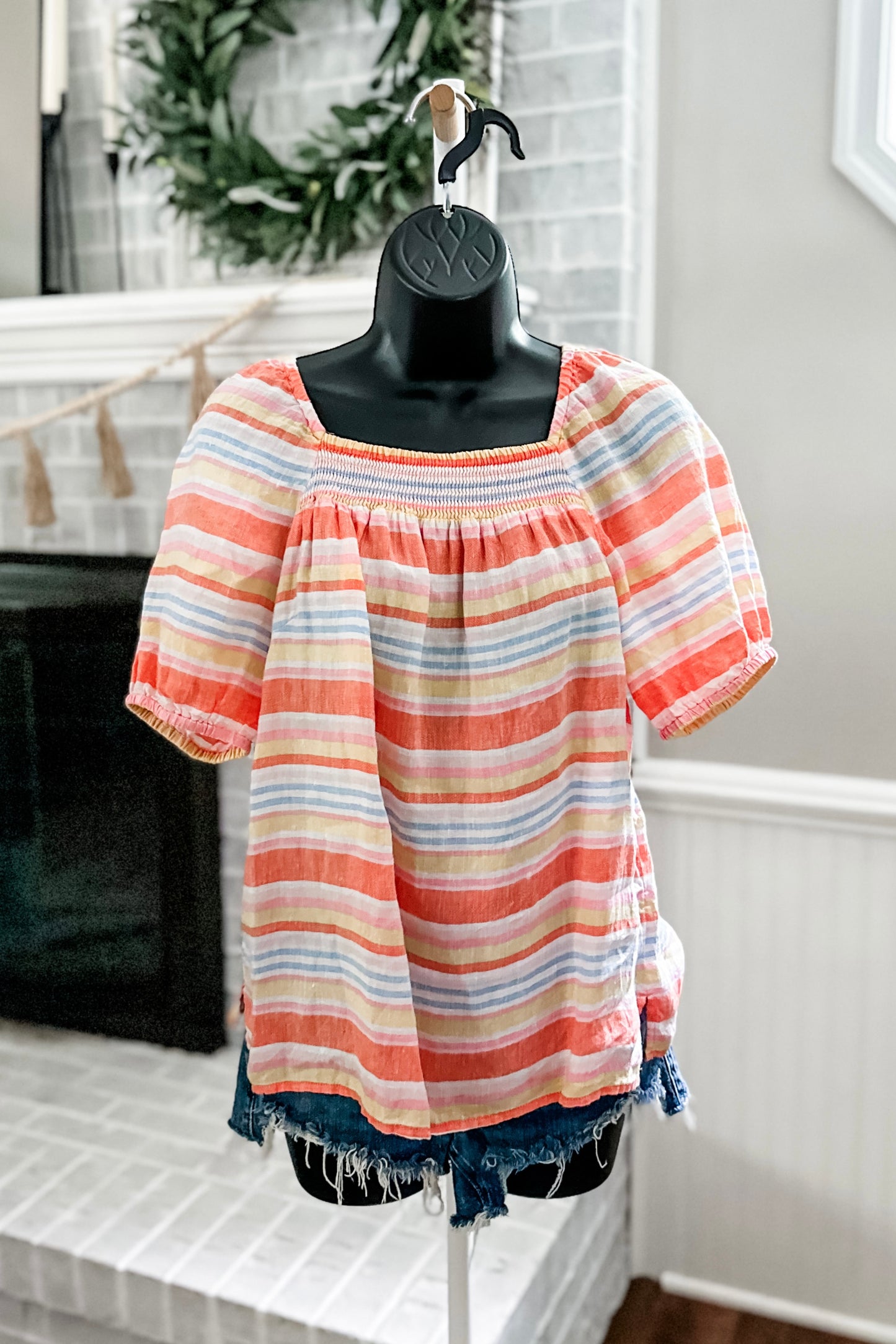(M) Talbots Sherbet Blouse