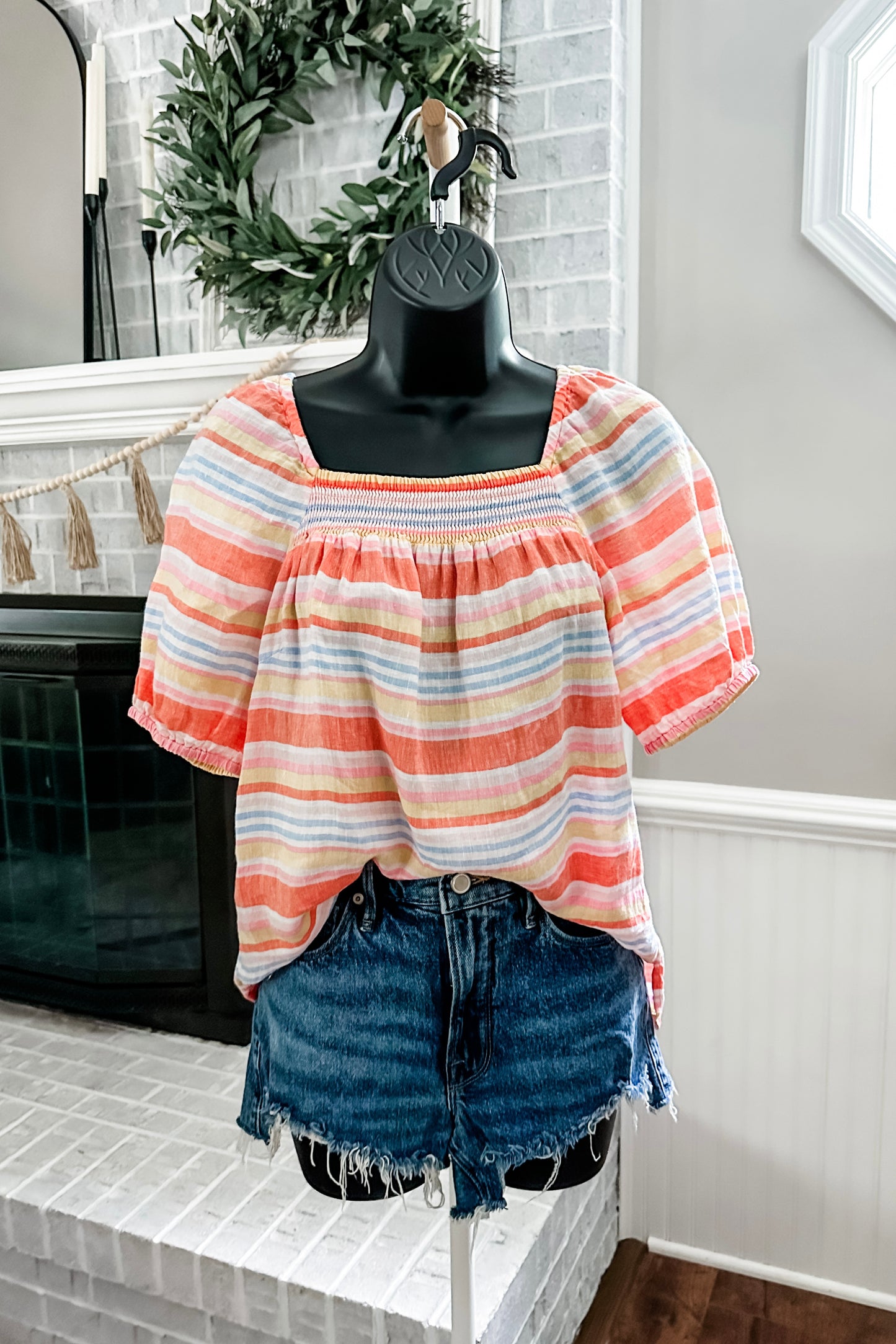 (M) Talbots Sherbet Blouse