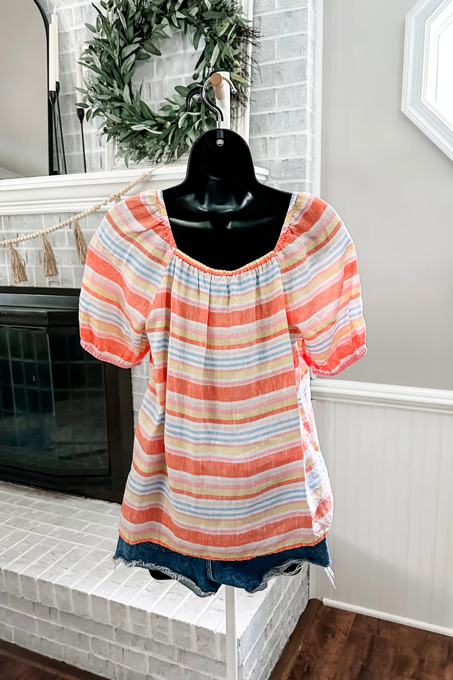 (M) Talbots Sherbet Blouse