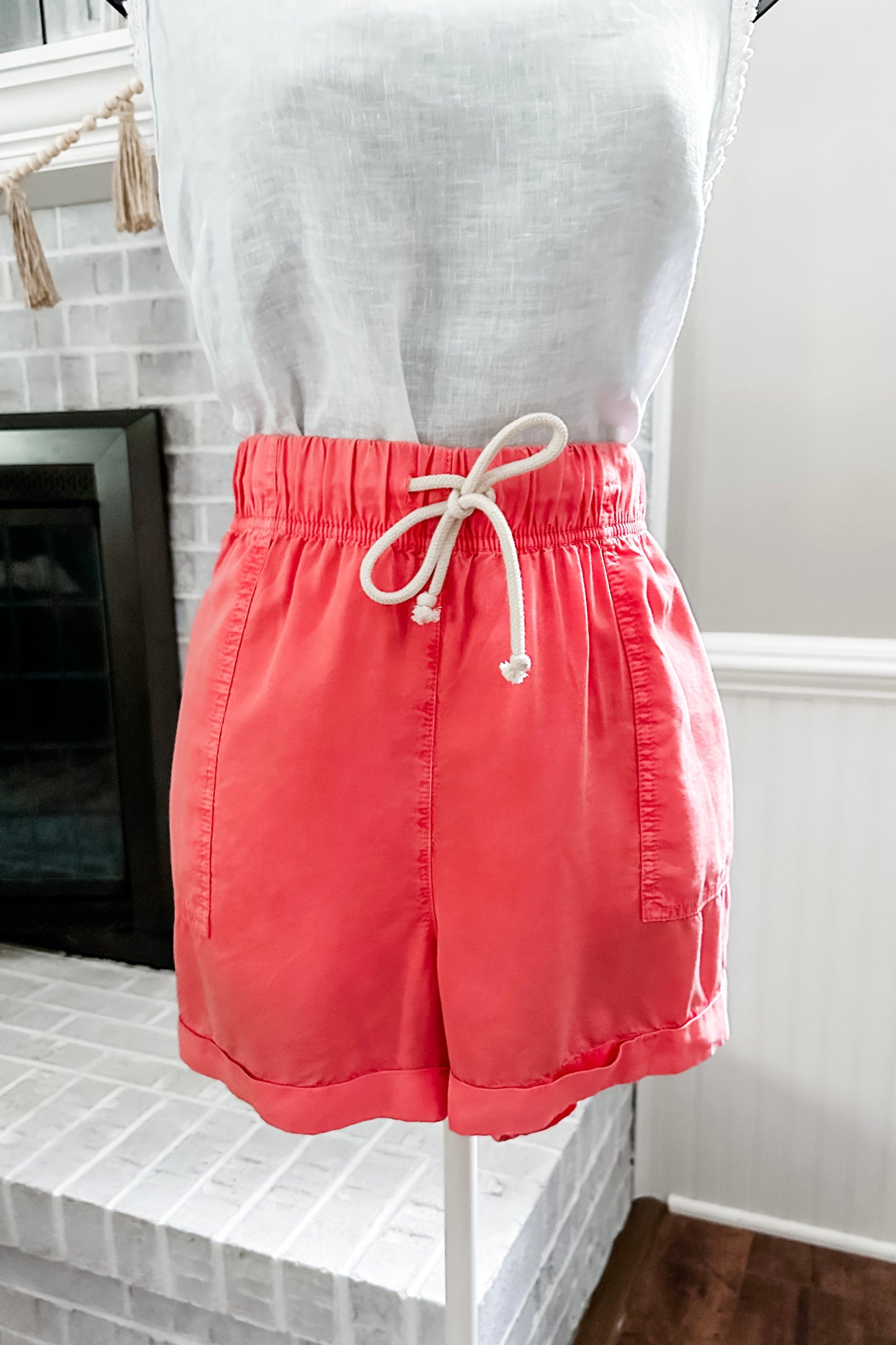 (L) Aerie Drawstring Short