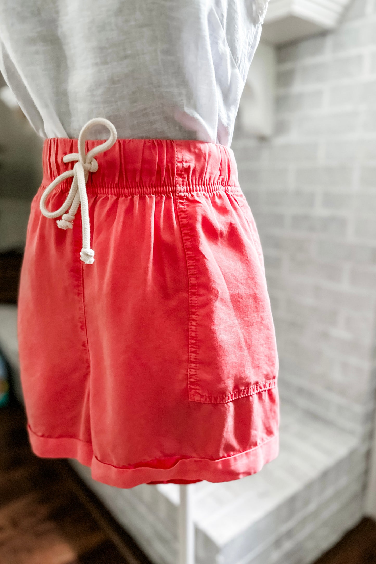 (L) Aerie Drawstring Short