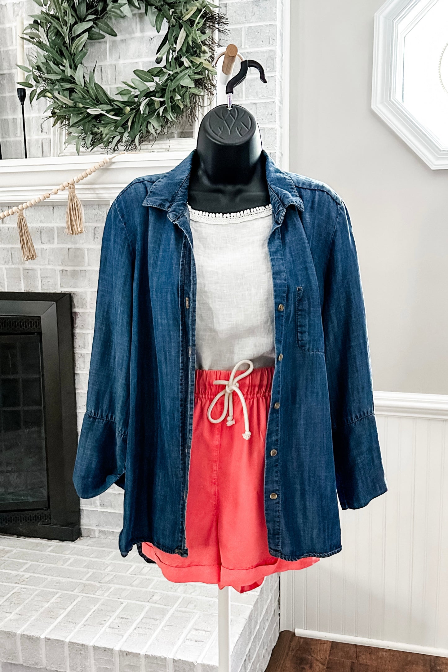 (L) Aerie Drawstring Short