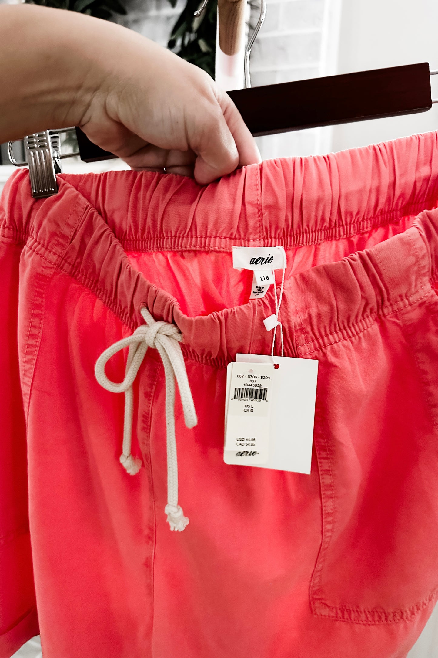 (L) Aerie Drawstring Short