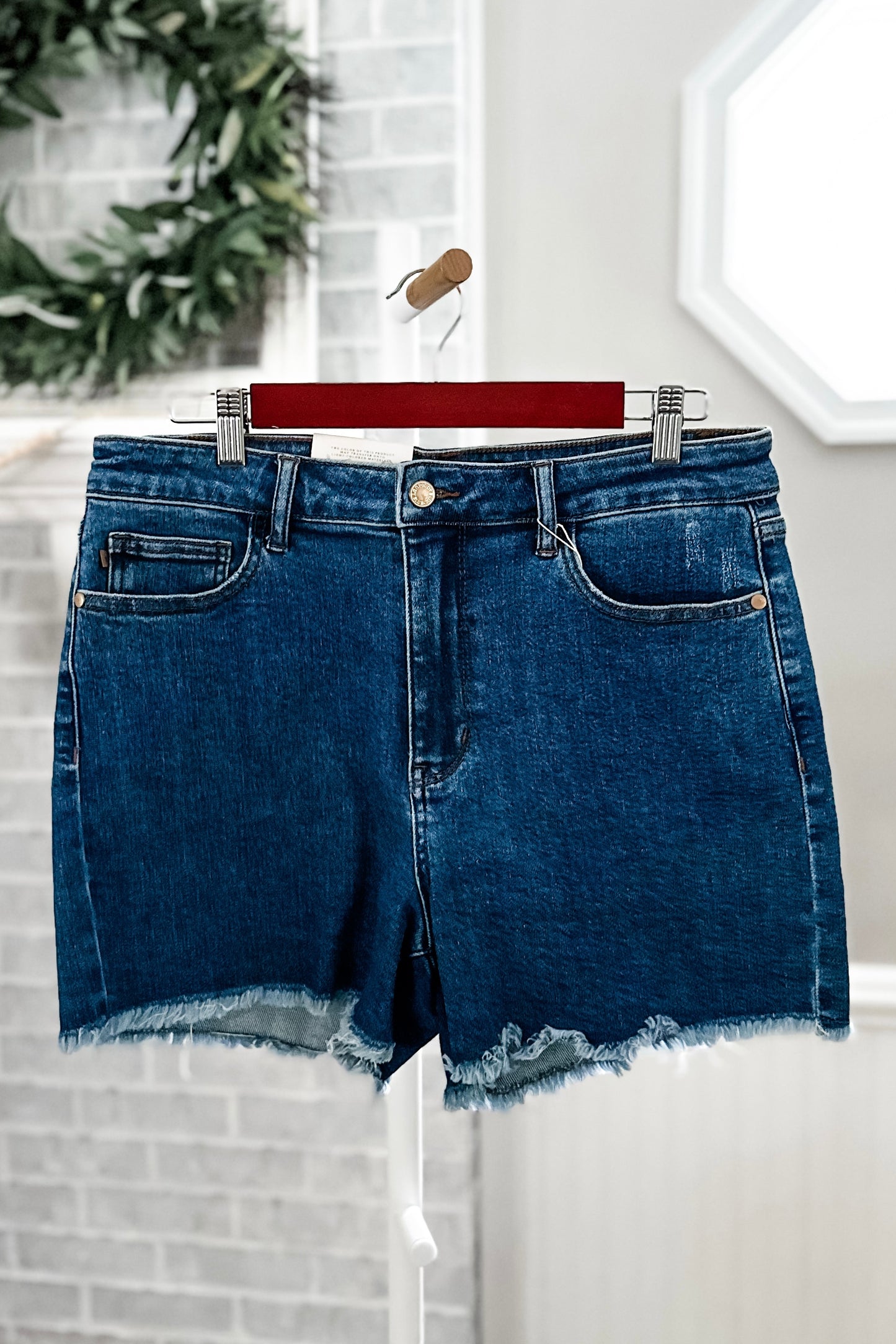 (XL) Judy Blue Denim Shorts
