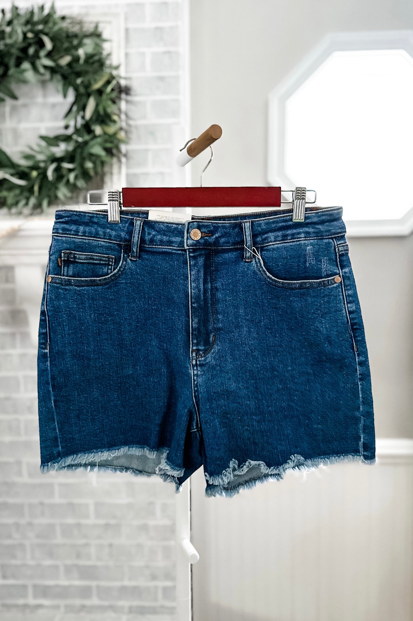 (XL) Judy Blue Denim Shorts