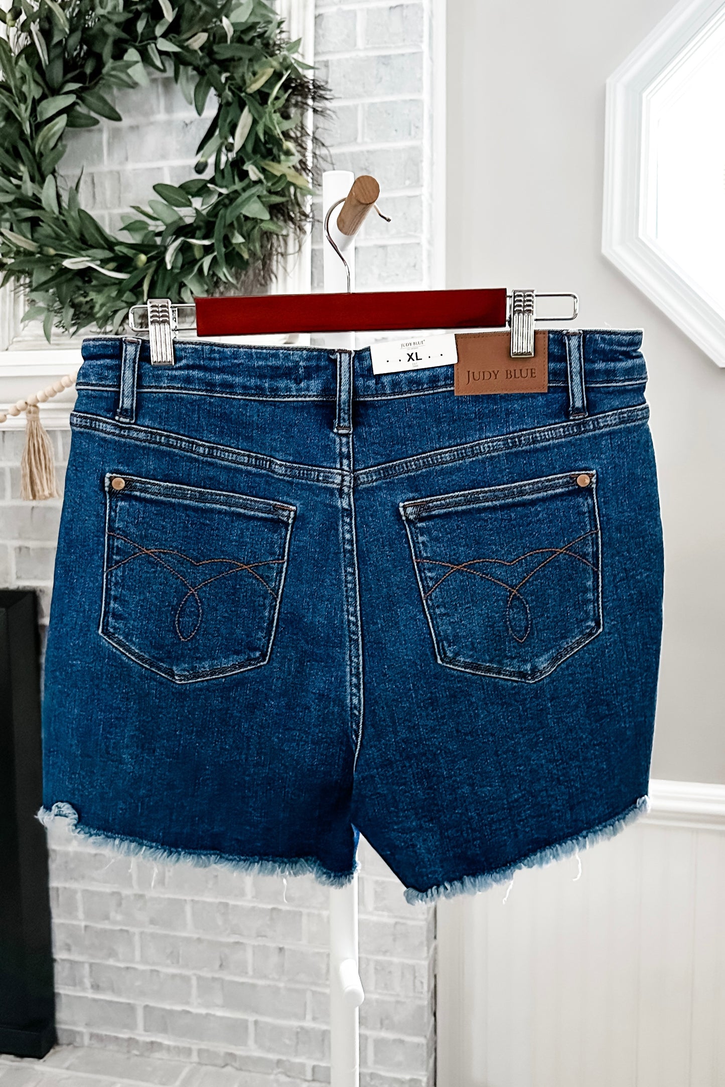 (XL) Judy Blue Denim Shorts