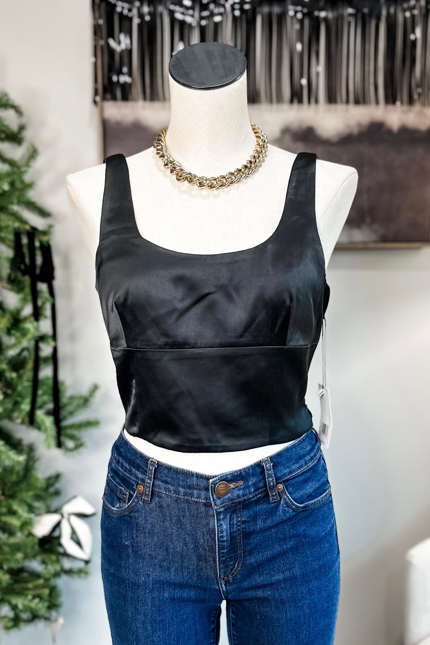 (M) Jason Wu Designer Crop Top