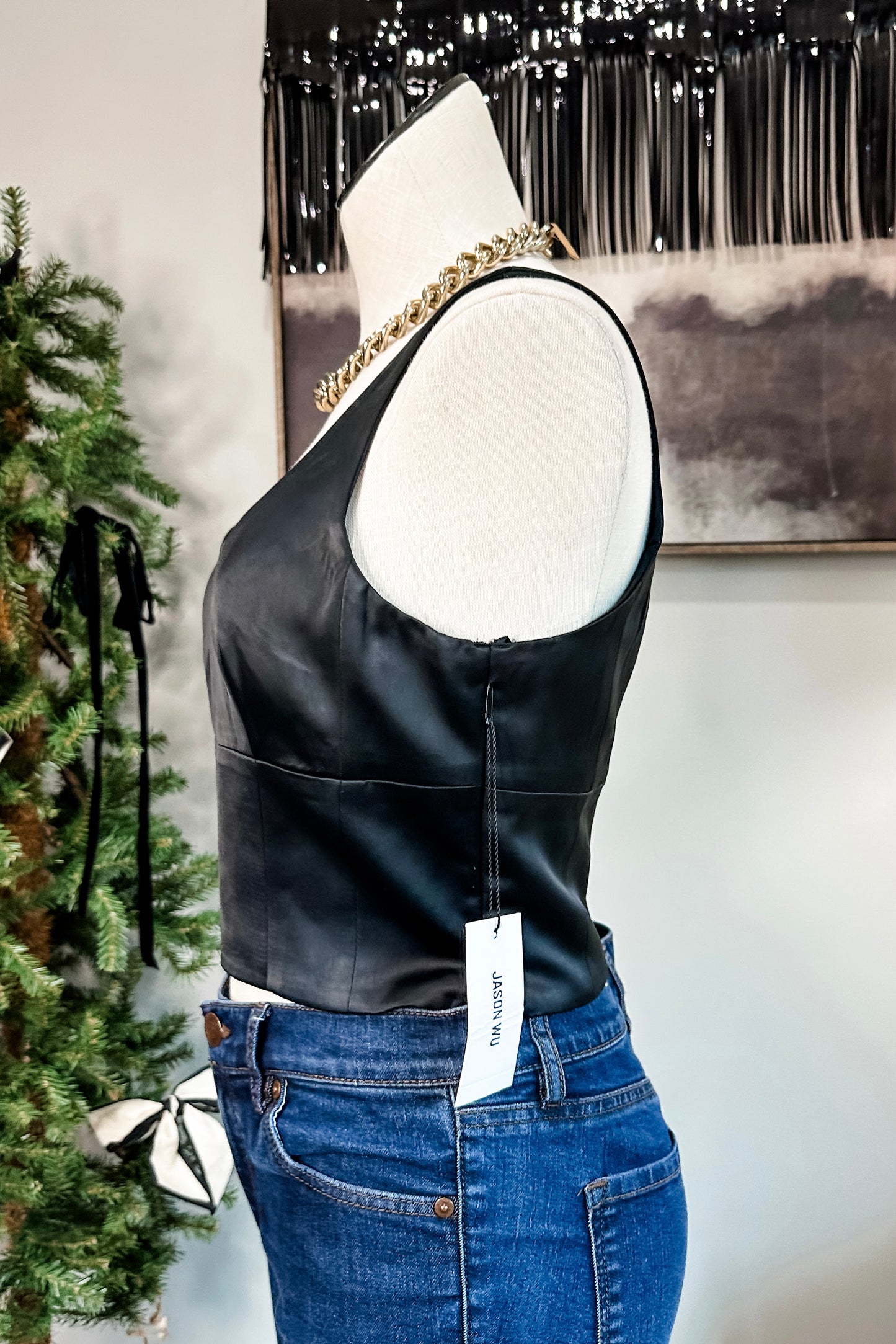 (M) Jason Wu Designer Crop Top