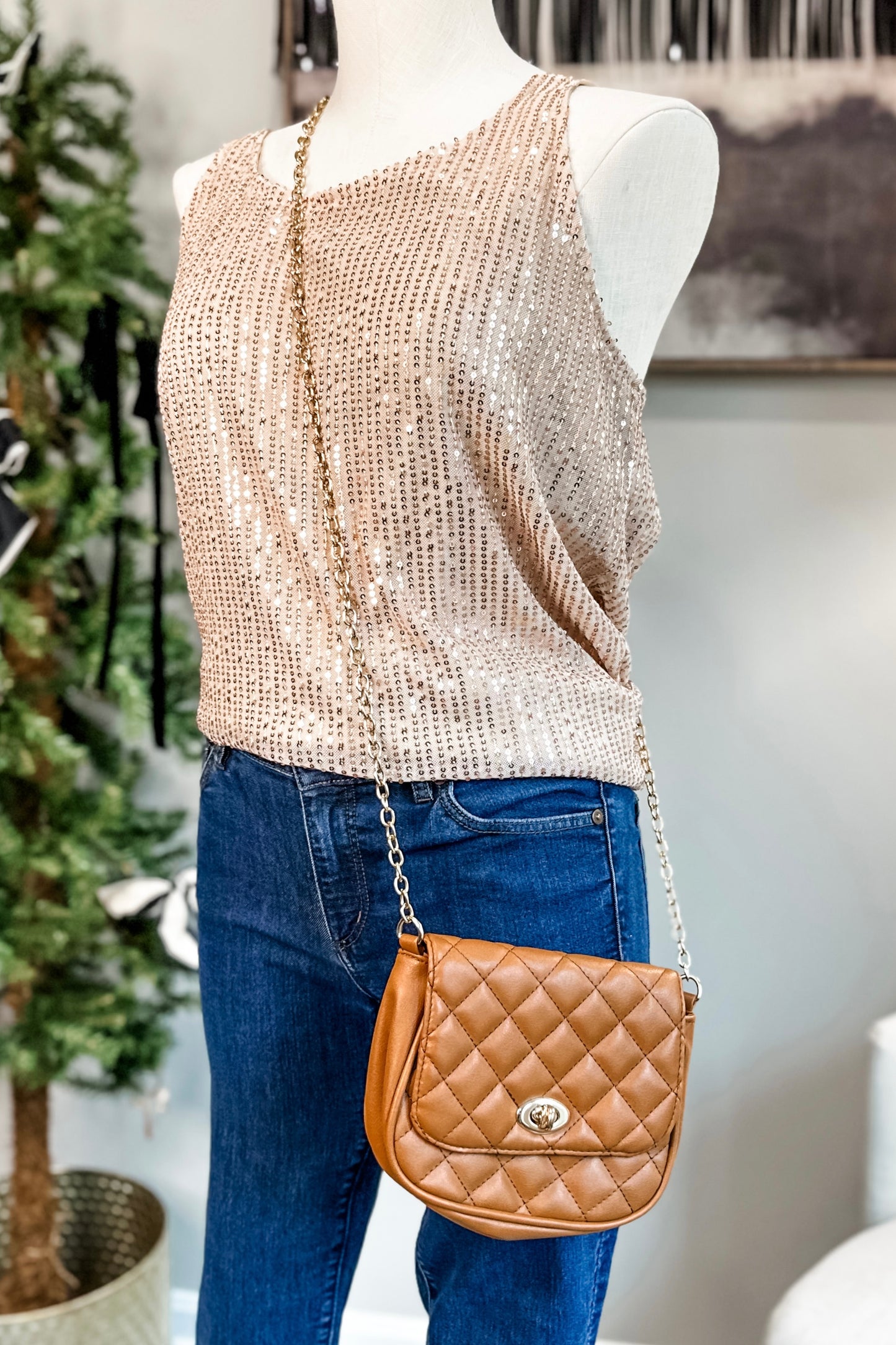 Quilted Crossbody