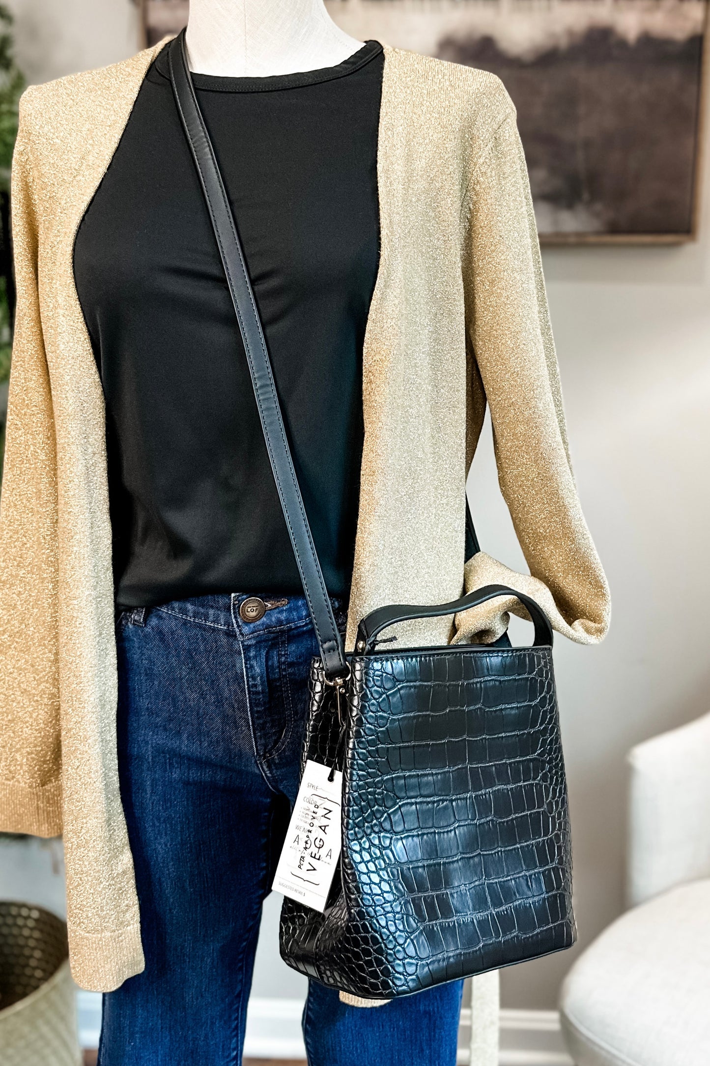 AOTA Vegan Leather Crossbody