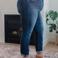 JB Cuffed Slim Fit Dark Wash Jeans