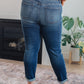 JB Cuffed Slim Fit Dark Wash Jeans