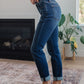 JB Cuffed Slim Fit Dark Wash Jeans