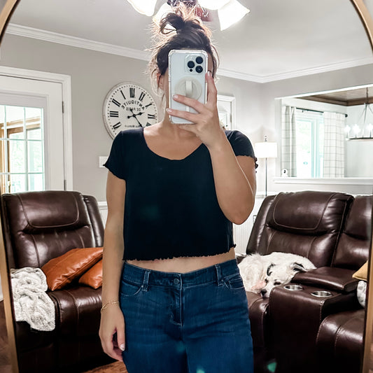 (L) Boutique Crop Top