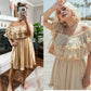 (L) Off Shoulder Dress
