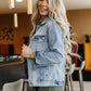 (L) Ampersand Denim Jacket