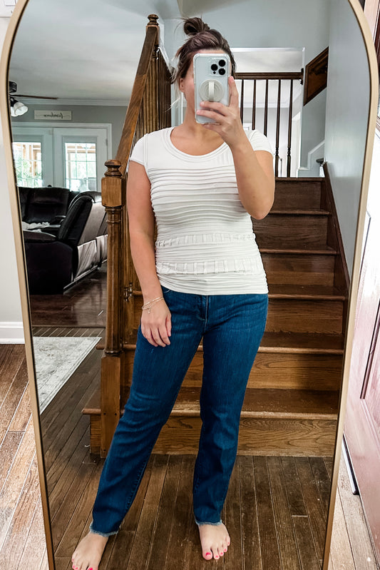 (XS) Philosophy Textured Top