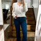 (L) American Eagle Peasant Top