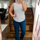 (S) Loft Striped Tank