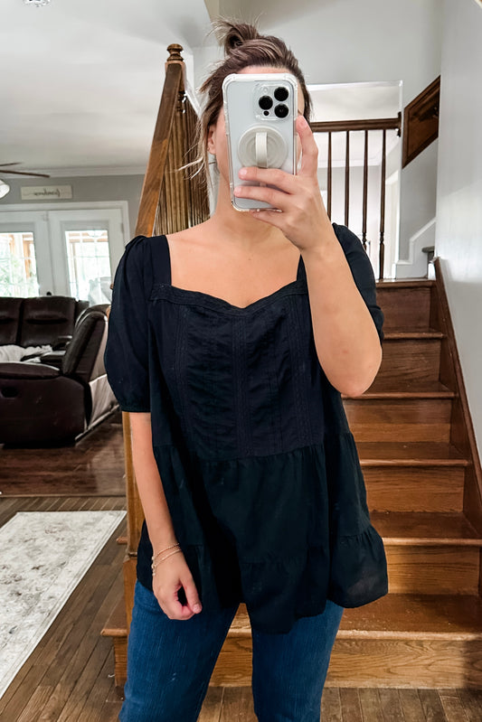 (XL) Loft Lace Blouse
