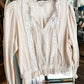 (L) American Eagle Peasant Top