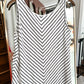 (S) Loft Striped Tank