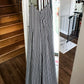 (6) Striped Jumpsuit