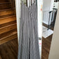 (6) Striped Jumpsuit