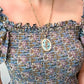 Vintage Floral Necklace