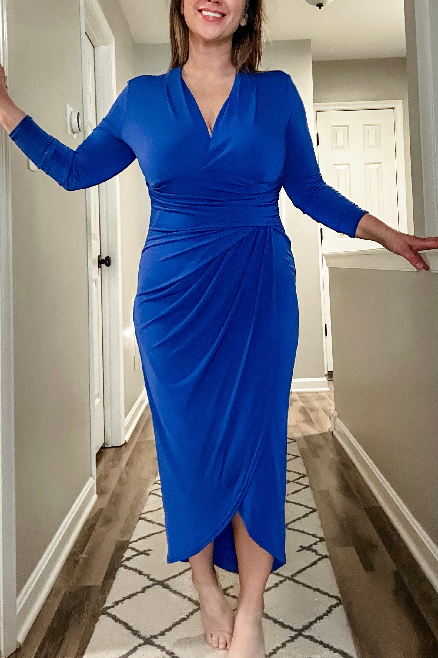 (10) Boutique Wrap Dress