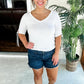 (M) Talbots Tie Tee