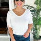 (M) Talbots Tie Tee
