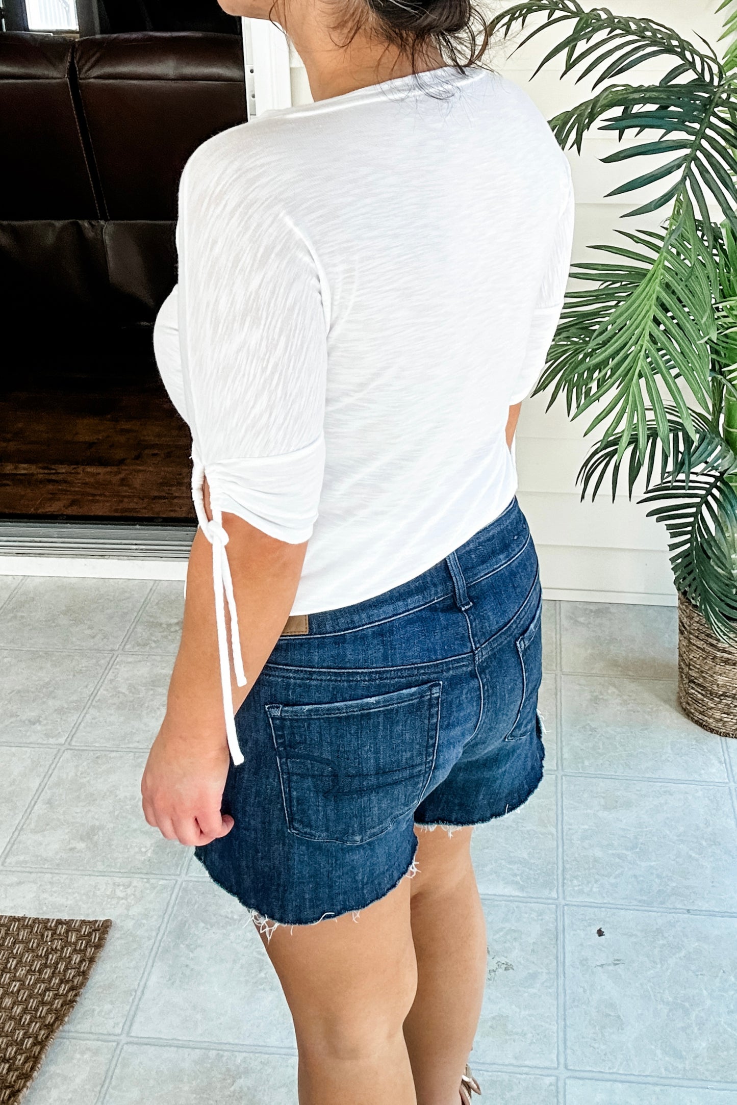 (M) Talbots Tie Tee