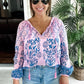 (S) Cynthia Rowley Blouse