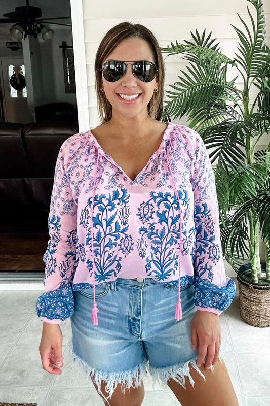(S) Cynthia Rowley Blouse