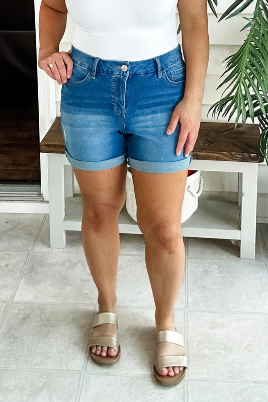 (8) Tummy Control YMI Shorts