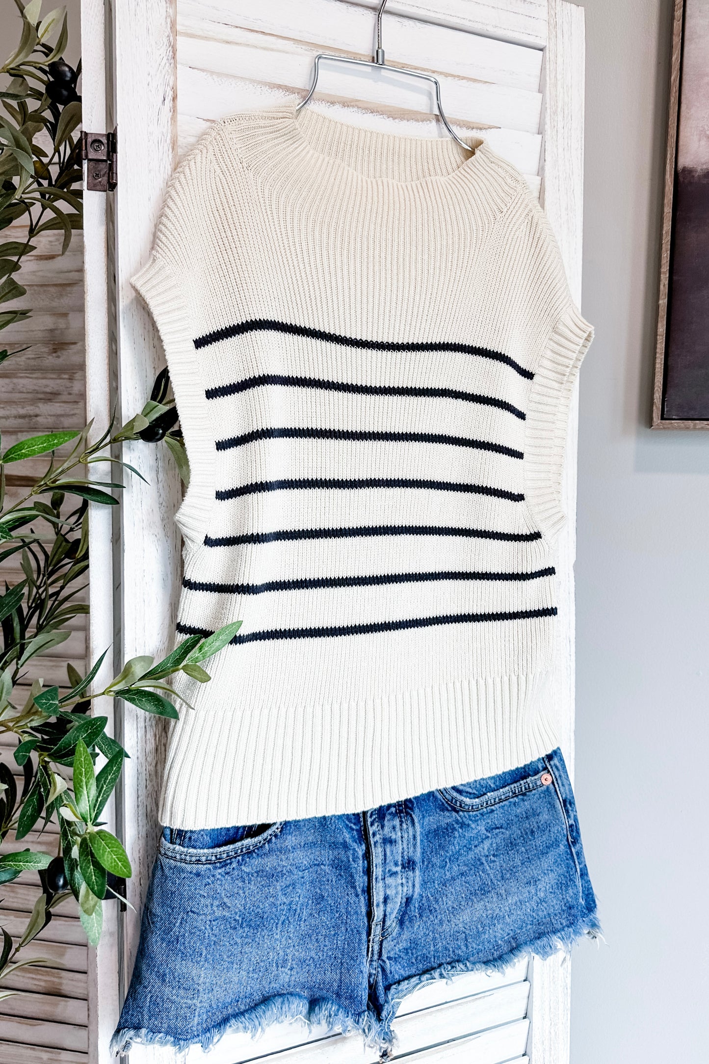 (XS) Anthropologie Mock Neck Sweater