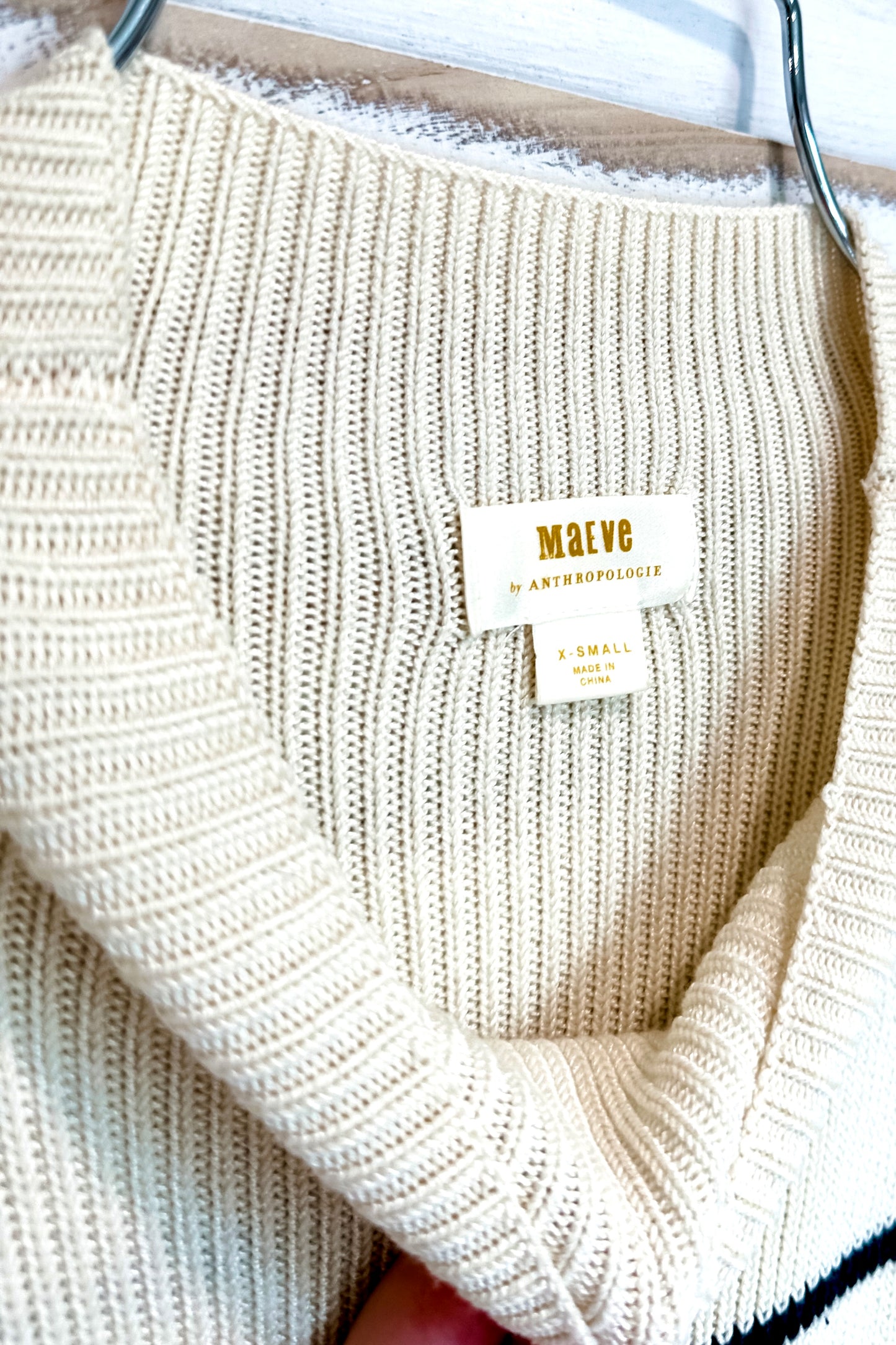 (XS) Anthropologie Mock Neck Sweater