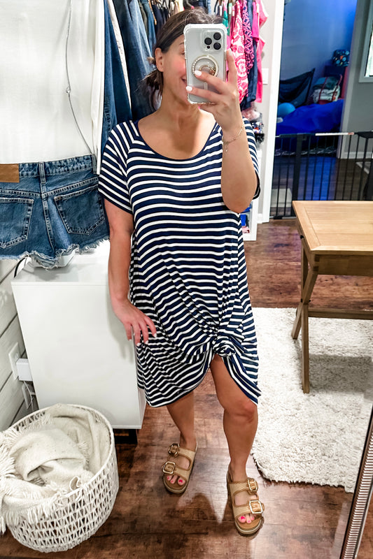(XL) Old Navy Striped Midi