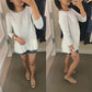 (M) Loft Sweater Blouse