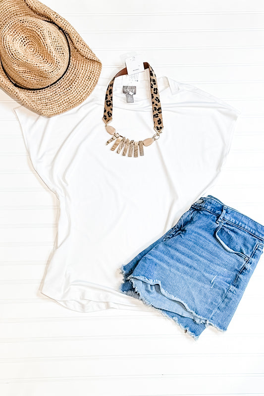 (L) Chicos Luxe Top