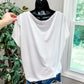(L) Chicos Luxe Top