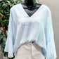 (XL) Calvin Klein Gingham Blouse